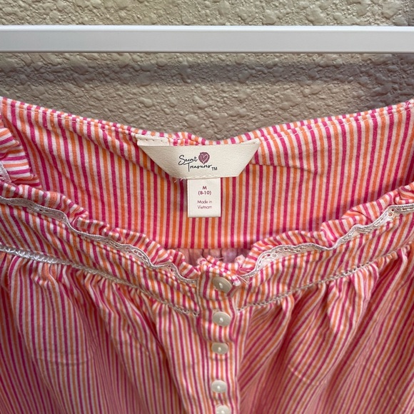 ❤️🔥3/$27❤️🔥Secret Treasures Sleeveless Sleepwear/Nightgown-Size M(8-10)-EUC - Picture 3 of 6